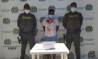 Marlon Enrique Lara Pacheco fue capturado en el barrio Altos Delicias de  Santa Marta 