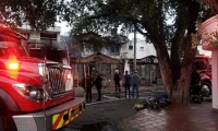 Incendio en Cúcuta.