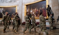 Los militares se tomaron el Capitolio para evitar que se presente una nueva irrupción civil.