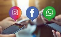 Reportan caída de las tres redes sociales más usadas 