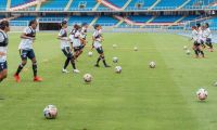 Entrenamiento de la selección Colombia femenina.
