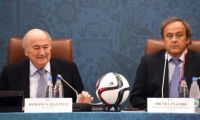 'Sepp' Blatter y Michel Platini.