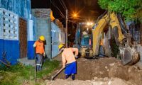 Obras en el barrio Galán.