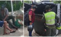 Los gatos fueron despellejados y sus pieles arrojadas a una caneca cerca al parque.