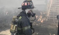 Incendio en el Inem Simón Bolívar.