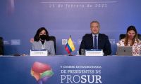 Apertura de la Quinta Reunión Extraordinaria de Presidentes del Foro para el Progreso de América del Sur.