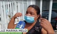 Luz Marina Melo, afectada por la confusión de los cuerpos.