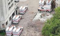 Ambulancias adquiridas bajo la administración Caicedo.