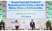 Arranca megaoperativo contra el reclutamiento ilegal y la utilización de niños y jóvenes.