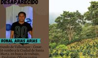 Romel Arias, de 21 años. 