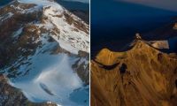 Glaciar Ayoloco en México.