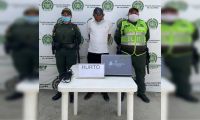 Este es el momento en el que presentan al presunto ladrón.