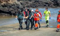 Efectivos de Emergencias y de la Guardia Civil 