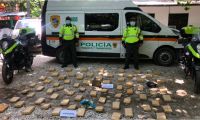 Un total de 50 kilos de marihuana fueron hallados por la Policía del Magdalena.