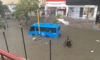 Lluvias en Santa Marta.