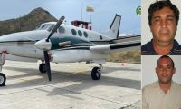 Juan Camilo Cadena Botero y Harold Darío Rivera Toledo, piloto y copiloto, respectivamente.