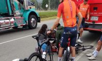 Accidente de Egan Bernal.