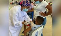 Jornada de vacunación en Santa Marta - referencia.