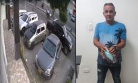 Presunto delincuente en Santa Marta