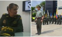 Sandra Vallejos fue comandante de la Policía, mientras Francisco Gélvez era el operativo.