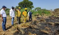 Presuntamente, el incendio fue ocasionado por la preparación de suelos para uso agrícola