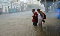 Se prevé fuertes aguaceros por el paso de la onda tropical en Santa Marta.