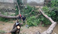 Quebrada Tamacá se desbordó recientemente en Santa Marta.