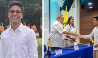 Alejandro Villate Acevedo, estudiante de undécimo grado de Zoe School.