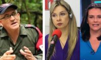 Comandante amenazó a las periodistas. 