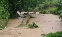 Fuertes lluvias en la Sierra Nevada de Santa Marta