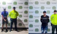Presuntos abusadores sexuales que fueron capturados.