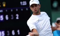 Daniel Galán en Wimbledon.