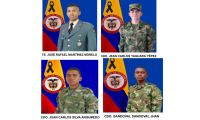 Los militares asesinados en Nariño.