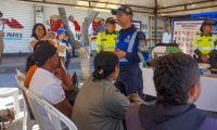 Lanzamiento de la campaña de seguridad vial. 