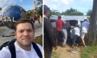 El accidente tuvo lugar en el punto conocido como Las Delicias.