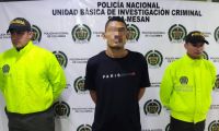 Hombre capturado en Santa Marta.