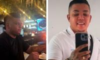 Víctimas del atentado sicarial.