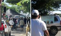 bloqueo de la vía Bonda, comunidad protesta.