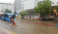 Se pronostican fuertes lluvias esta semana en Santa Marta