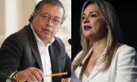 Presidente Gustavo petro/ Vicky Dávila 