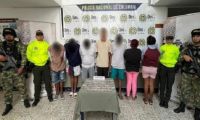 Capturados por la Policía.