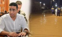 Gobernador de La Guajira, Jairo Aguilar Deluque / Imágenes de la emergencia.