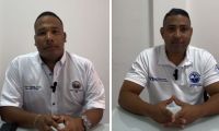 Nelson Daza y Laionell Polo.