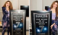 Shakira hizo historia en México al vender siete shows consecutivos en el Estadio GNP Seguros como parte de su "Las mujeres ya no lloran World Tour". 