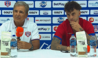 Jorge Luis Pinto y Cristian Sención