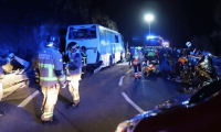 Accidente de bus en Francia deja dos colombianos fallecidos y 32 heridos