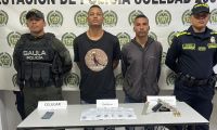 Breiner José Caballero Lozano y Maifren Carranza Moreno.