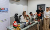 Isis Navarro, agente interventora de la Essmar.