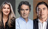Vicky Dávila, Fajardo y Gustavo Bolívar