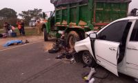 Accidente en vías del Atlántico